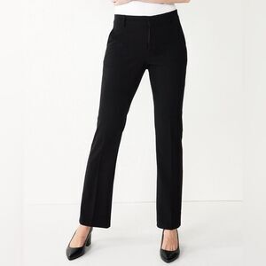 Nine West Bootcut Career Dress Pants Black Size 16‎